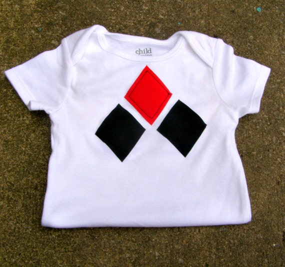 harley quinn baby onesie