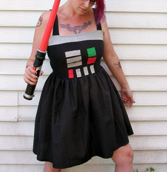 Custom Darth Vader Star Wars Inspired Costume Cosplay Dress W Straps Prom -  Etsy