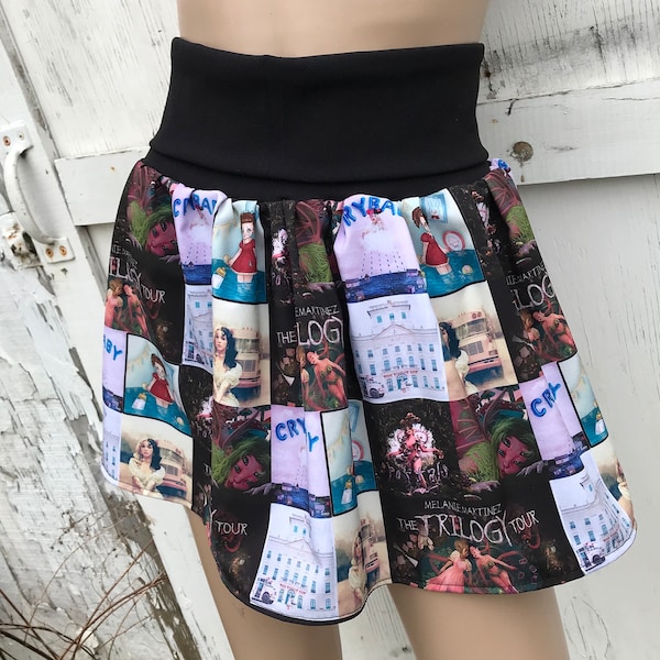Melanie TuTu Skirt / Shirt Custom made to order babydoll top, concert tour, Martinez, creature, trilogy , fan art