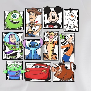Chemise magique pour enfants amis dessin animé | -shirt de vacances | Tenue Park Day pour tout-petits et jeunes | T-shirt inspiré de Disney pour garçons et filles