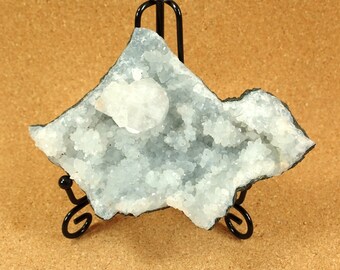 3.3in Apophyllite Crystal Specimen - Natural Raw Rough Sparkly Gemstone Mineral - Collectible Display Piece