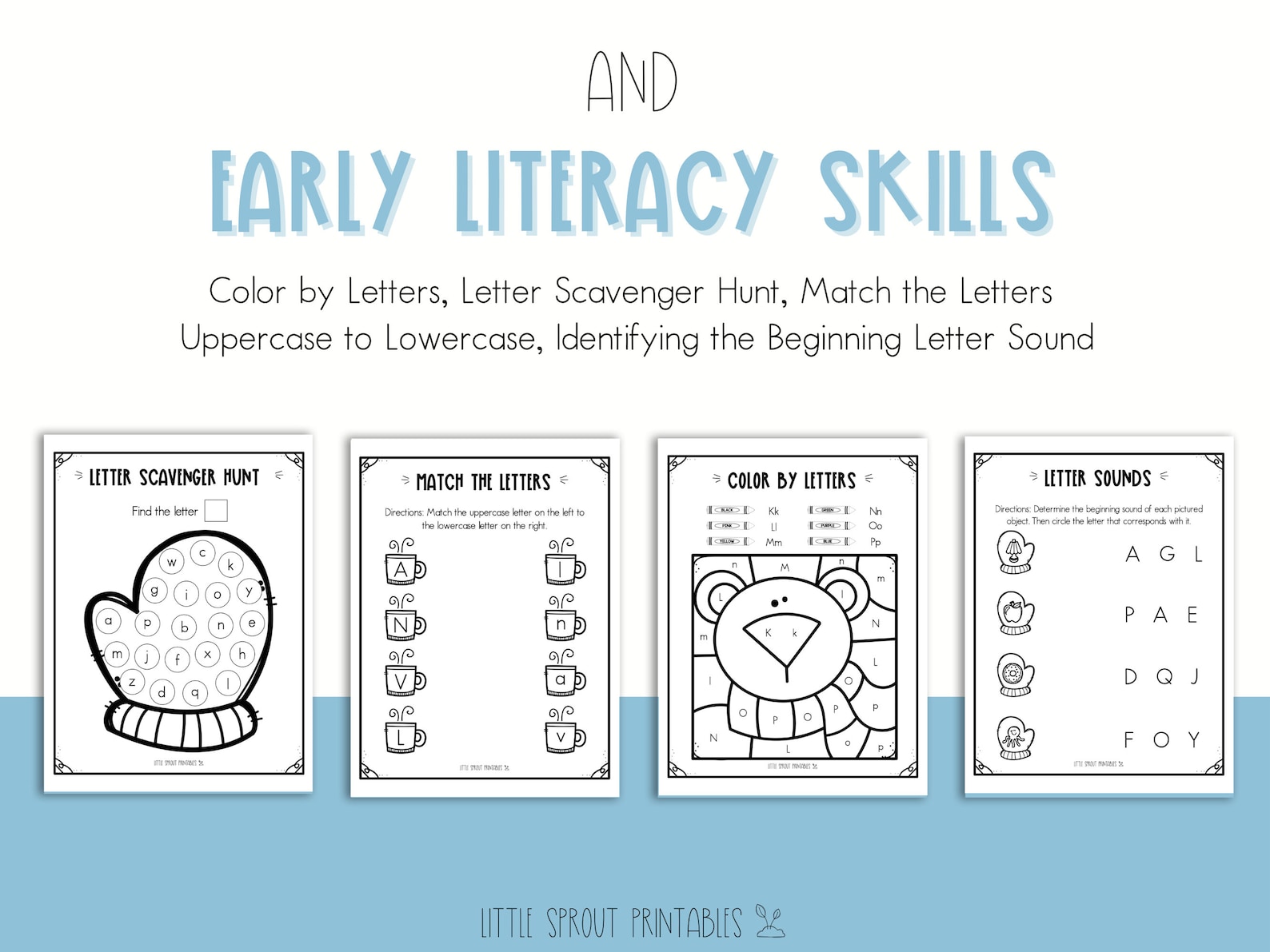 Winter Activity Book | Preschool Worksheets | Toddler Activities ...