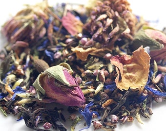 Venus Organic Loose Leaf Tea ~ Rose Tea ~ Heather Tea ~ Red Clover Tea ~ Flower Tea ~ Black Tea ~ Lover's Tea ~ Venus ~ Planets ~ Zodiac