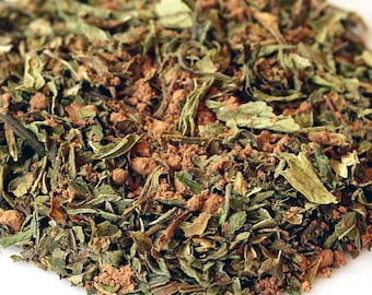 Chocolate Mint Organic Loose Leaf Tea ~ Chocolate Tea ~ Mint Tea ~ Dessert Tea ~ Tea Gifts ~ Bridal Shower Favors ~ Tea Party