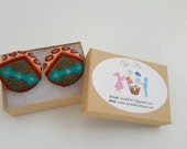 Earrings,Button Earrings,Button Earrings,African Earrings,stocking stuffers,Fashion Earrings, gift for her, love earrings