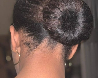 Satin Hair Bun Maker: Elegant Chignon, Ballerina Hair Accessory