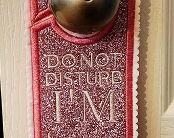 Embroidered Door Hang Tag