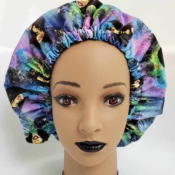 Black Shower Cap Etsy