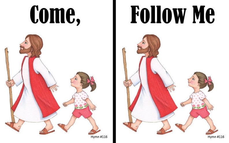 Additional Primary Singing Time Matching Cards - Etsy