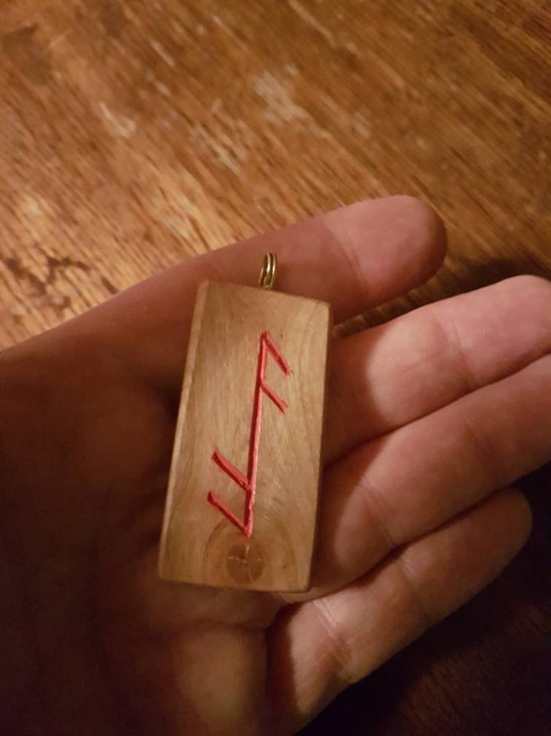 Norse bindrune amulet asatru pendant odin allfather