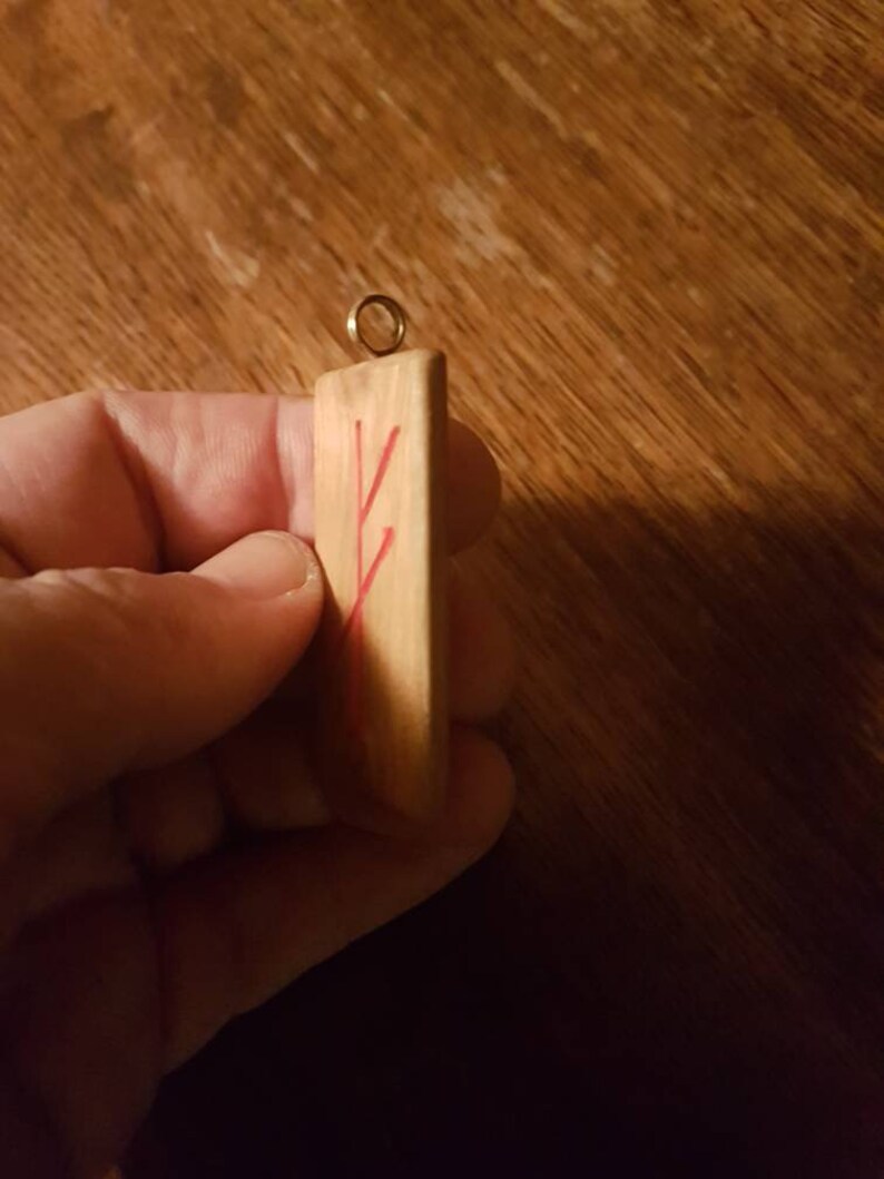 Norse bindrune amulet asatru pendant odin allfather