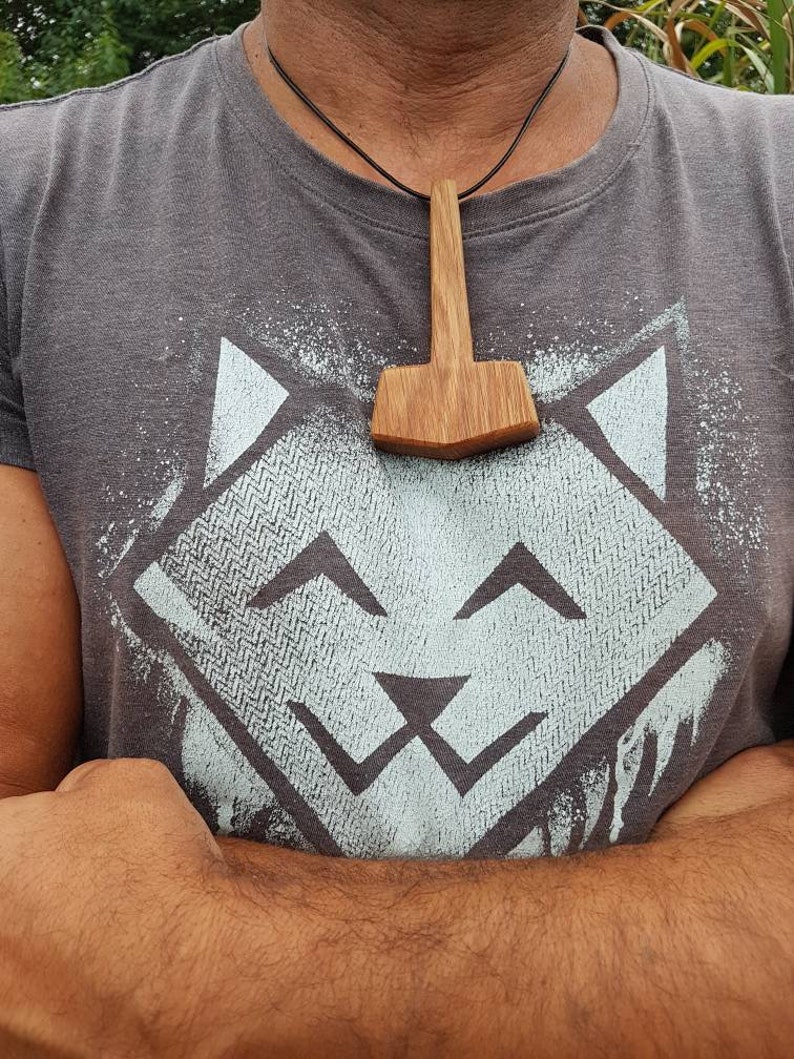 Thor hammer necklace norse asatru amulets viking jewelry