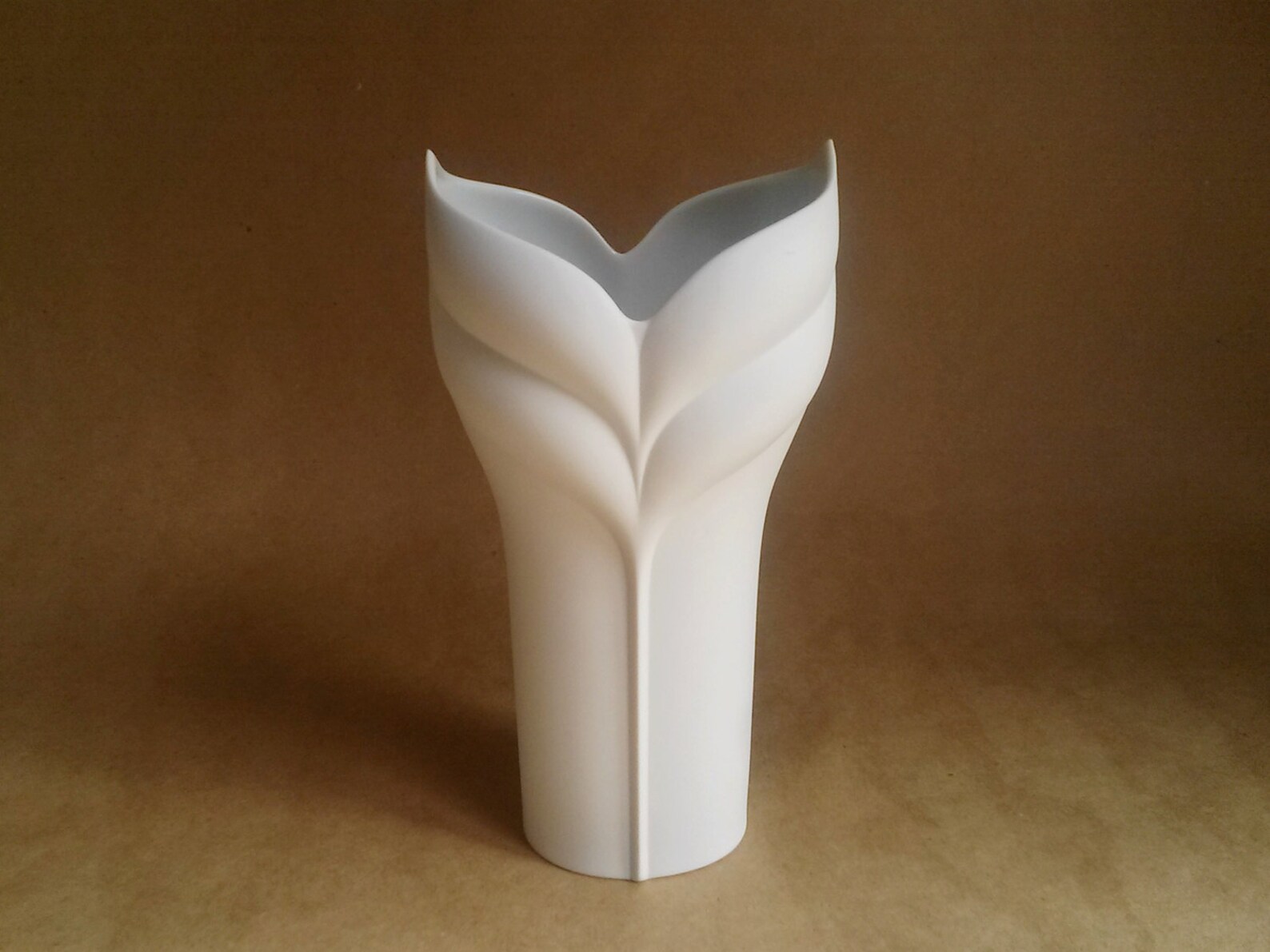 ROSENTHAL MODERNIST VASE Uta Feyl Vtg 1970s Studio Linie Calla Etsy