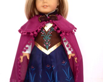 Anna outfit for American Girl and most 18" dolls