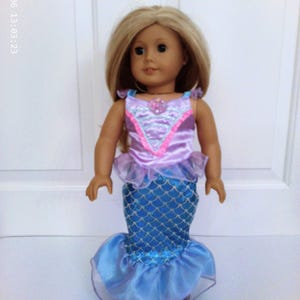 Blue American Girl Doll Dress - Etsy