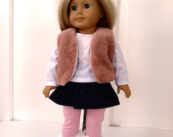 Winter outfit. Fits American Girl and most 18" dolls