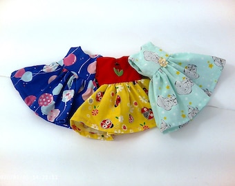 WELLIE WISHER sets of 3 dresses.. Fits most 14" dolls