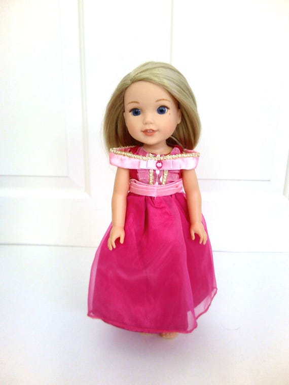 wellie wishers princess dress Amazon.com: American Girl WellieWishers 14.5-inch Doll Princess in Bloom  Outfit with Matching Shoes and Pink Tiara, For Ages 4+ : Toys & Games