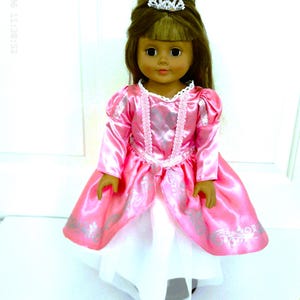 Rapunzel dress fits American Girl  and similar dolls