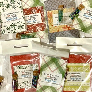 Elf on the shelf- accidental touch glitter- to the rescue!