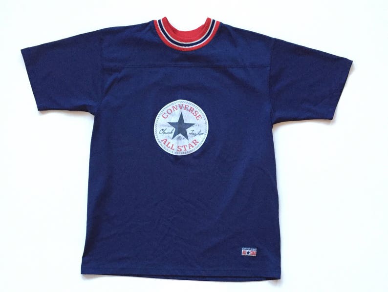 chuck taylor t shirt blue