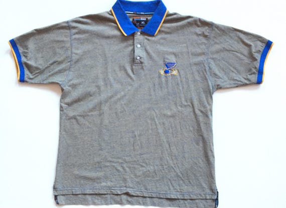 stl blues polo shirt