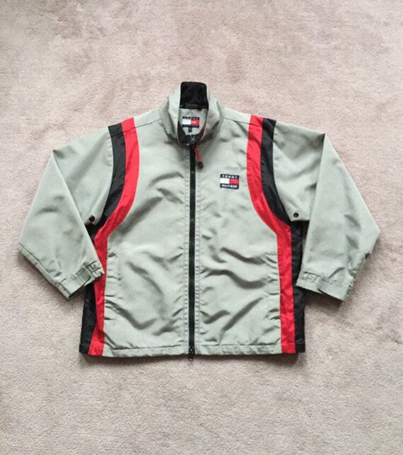 tommy hilfiger windbreaker womens vintage