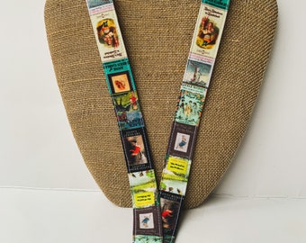 Children's Book Cover Lanyard ID Badgeholder, Book Lanyard