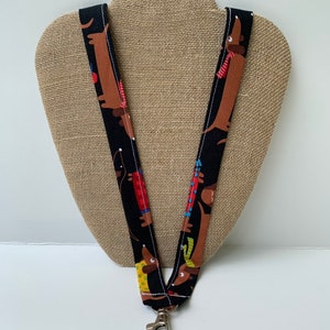 Dachshund Lanyard ID Badge Holder Wiener Dog Lanyard image 6