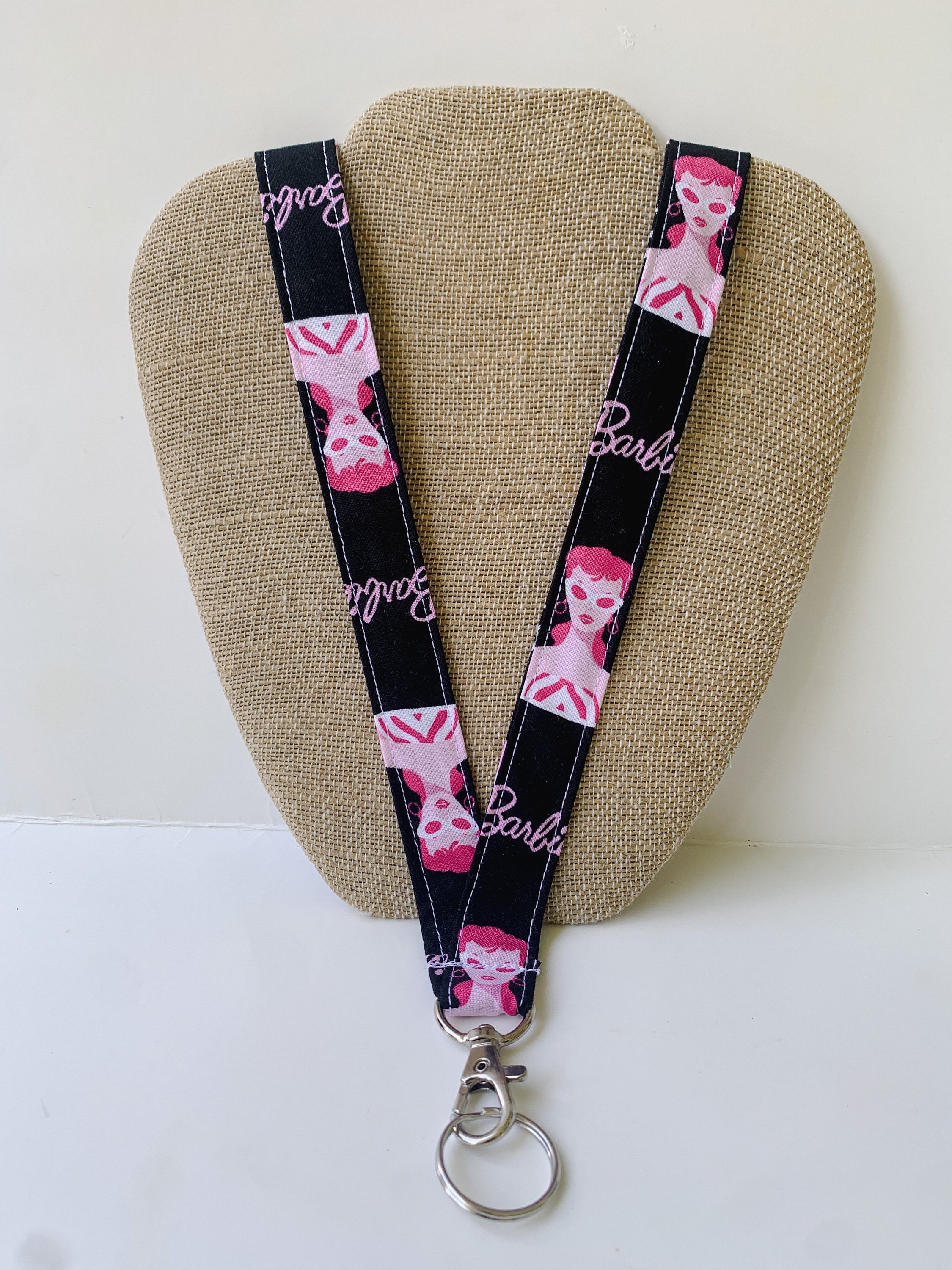 Barbie Lanyard Girl Lanyard Doll Lanyard Barbie ID Badgeholder Etsy