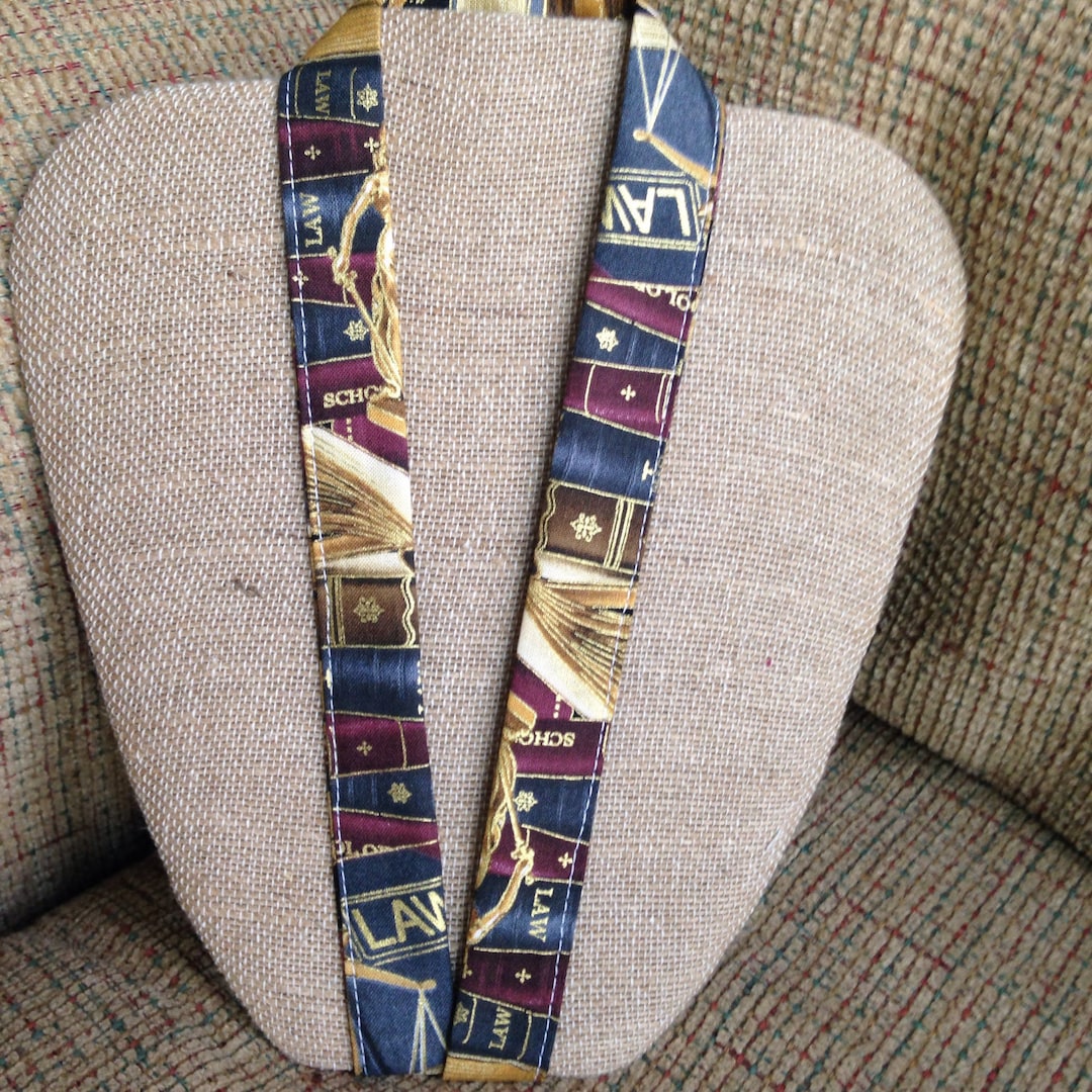 Law Professor Lanyard Law Books Teacher ID Holder Badge Holder - Etsy