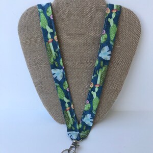 Cactus Lanyard ID Badge Holder / Cactus Lanyard / Succulent Lanyard image 8