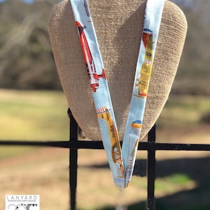 Aviation Lanyard, Airplane Lanyard, Airplane ID Badge Holder, Flight Lanyard