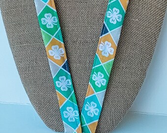 4-H Teacher, Mission, Youth Organization Lanyard