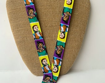 Wizard of Oz lanyard, Wizard of Oz ID Badge Holder, Dorothy Lanyard,  Cowardly Lion Lanyard, Tin Man Lanyard