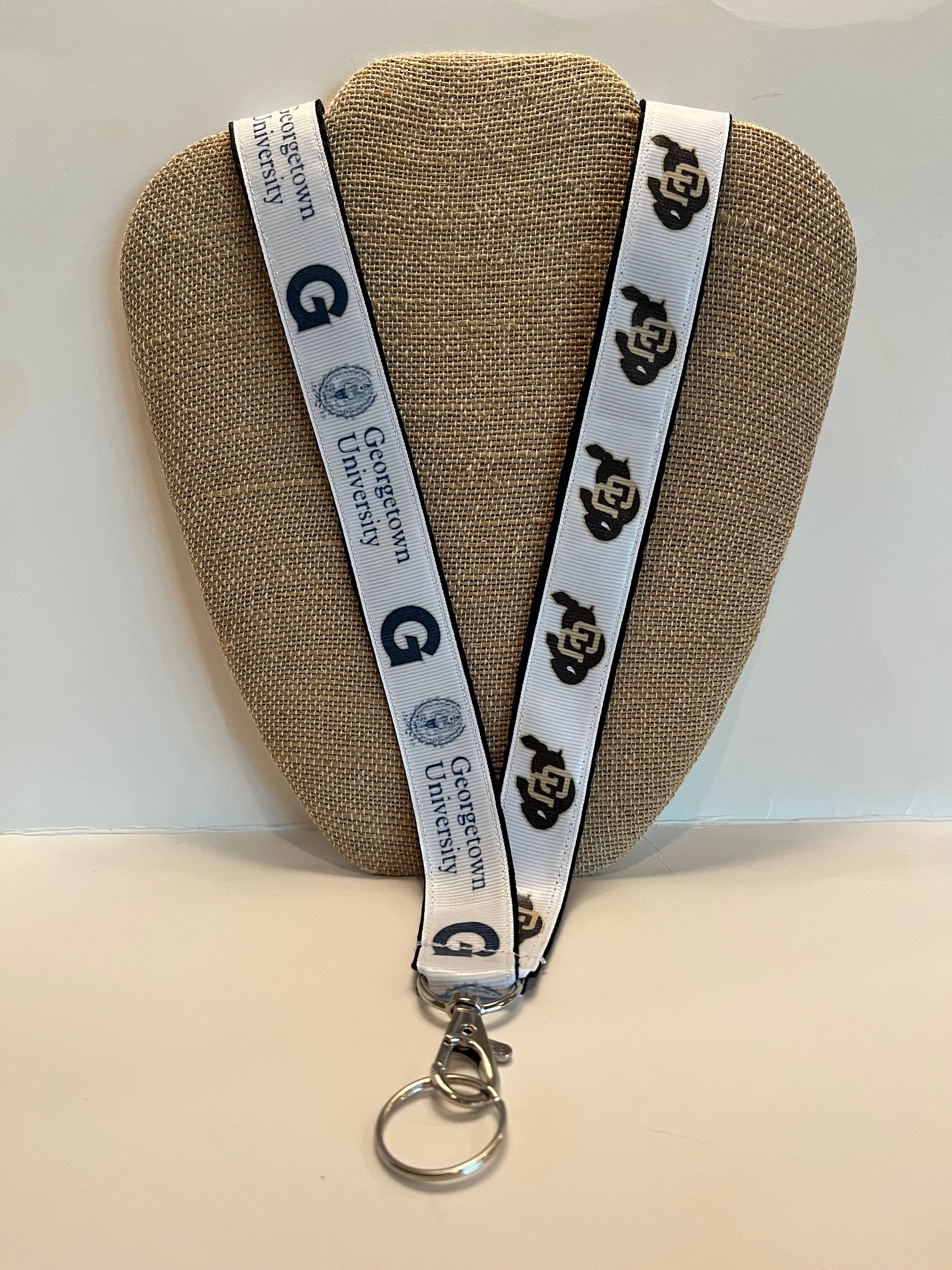 University Ribons House Divided College University Ribbon Lanyard - Etsy