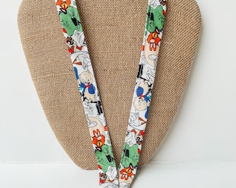 Cartoon Lanyard ID Badge Holder