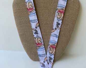 Winnie the Pooh Lanyard ID Badge Holder Pooh Bear Lanyard