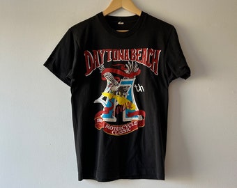 80s Daytona Beach bike week t shirt