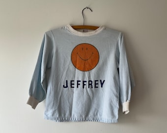 vintage 70s smiley jeffrey shirt