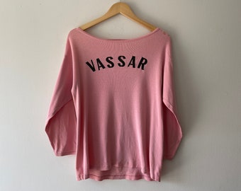 50s vassar college long sleeve shirt