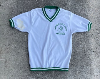 1980's Slippery Rock V Neck Jersey