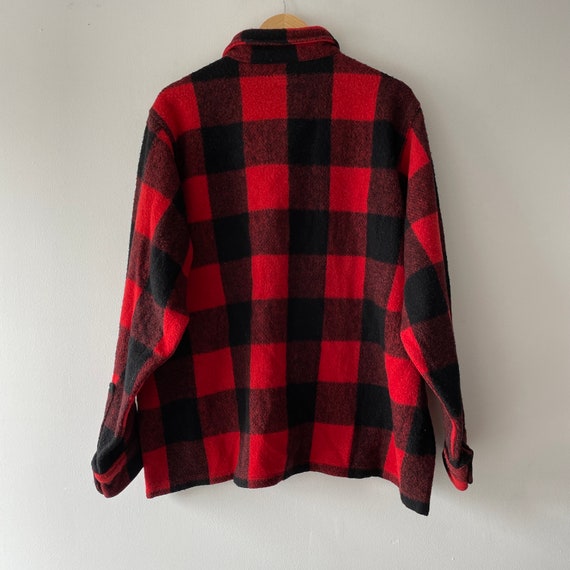 70s L.L. bean plaid button up jacket - image 2