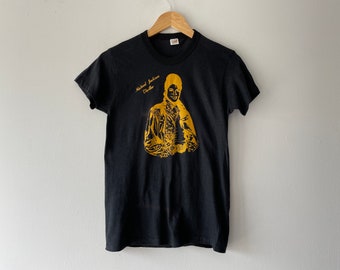 80s michael jackson thriller t shirt (black)