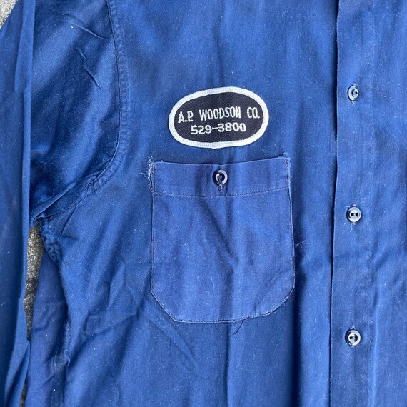 Vintage 50s Work Shirt Deadstock - image 8