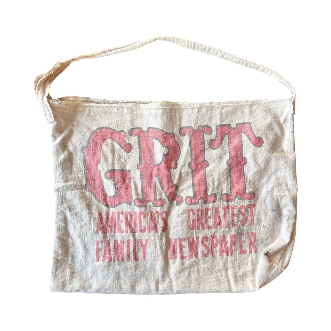 Vintage Newspaper Delivery Bag - Etsy UK