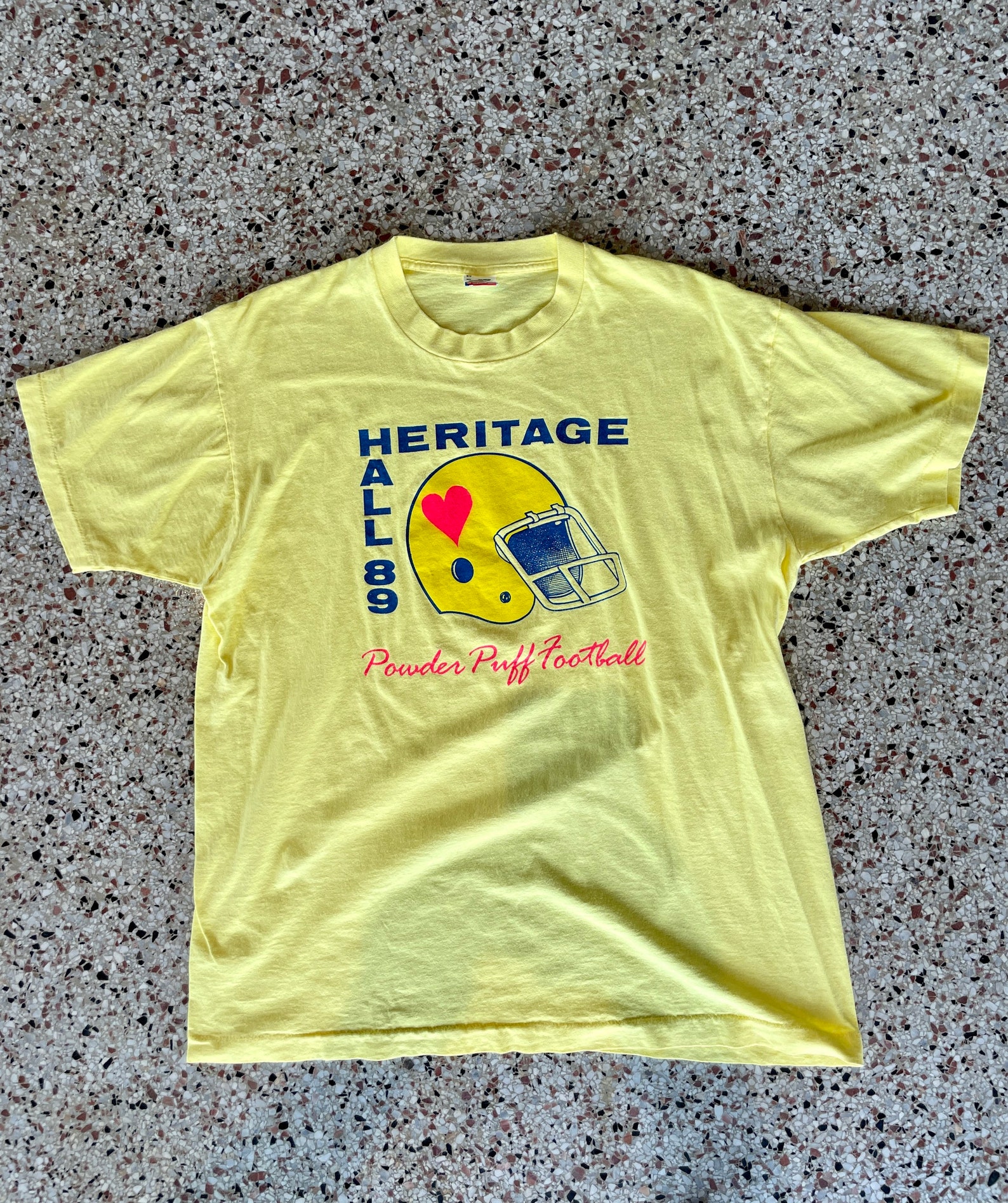 Vintage 1980's High School Football TShirt XL Etsy