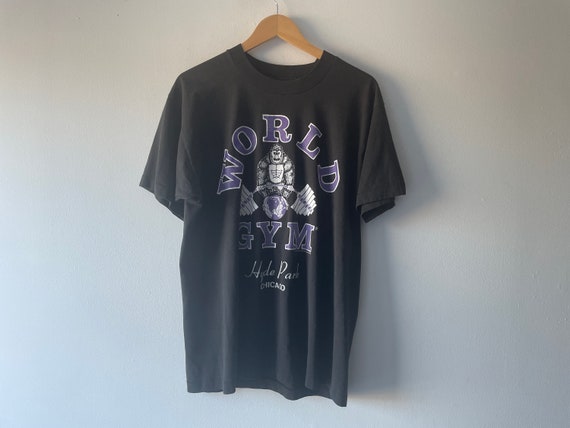 Vintage world deals gym shirts