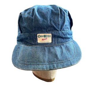 60s Osh Kosh Denim Engineer Hat