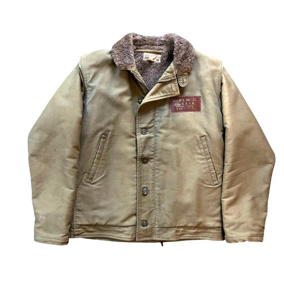 USN Deck Jacket - L - image 1
